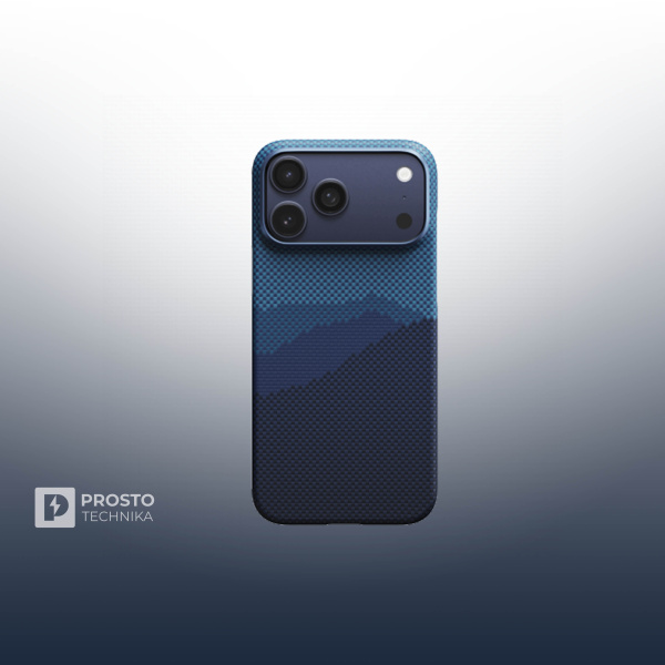 Чехол Pitaka Ultra-Slim Case для iPhone 17 Pro - Over the horizon